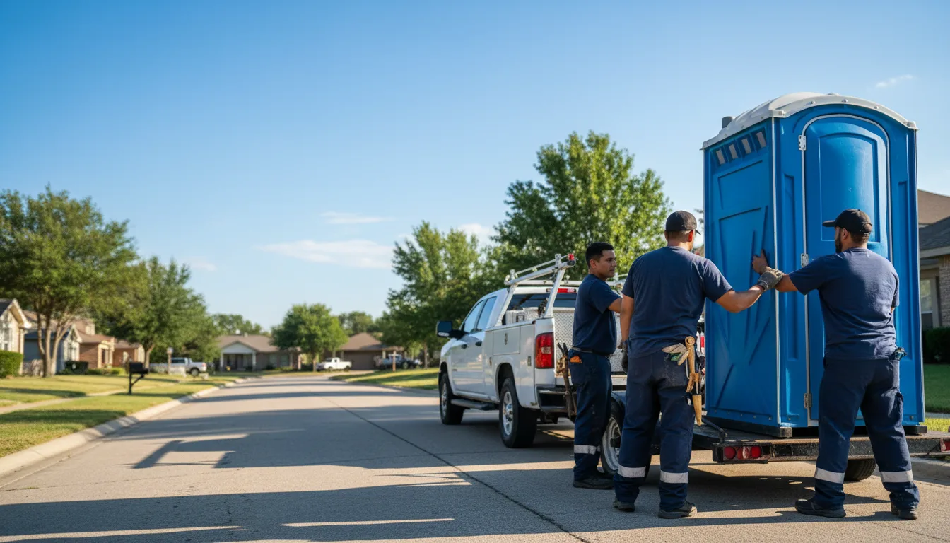 Portable Toilet Rental in Garland, ME near me